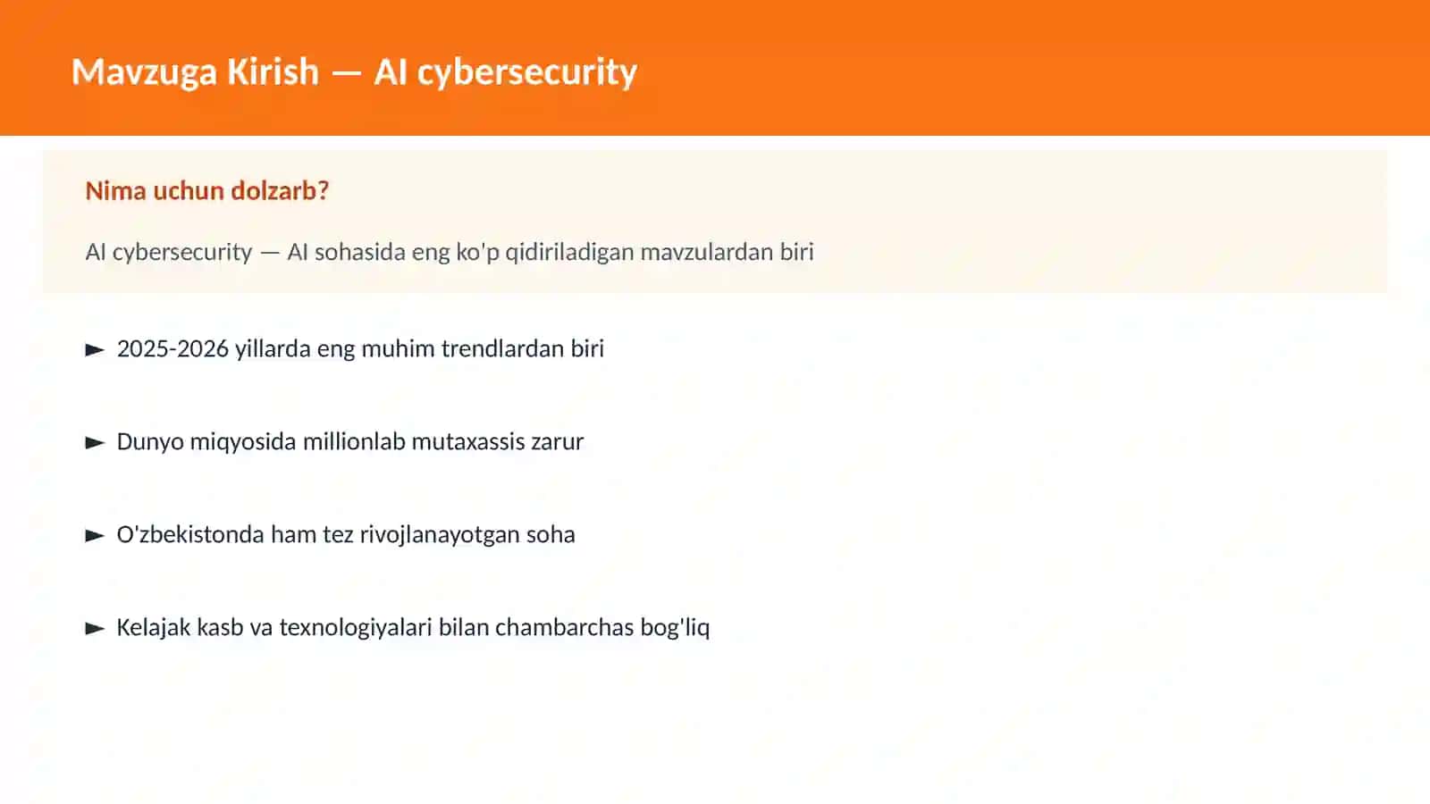 AI AMALIY SOHALARDA 2