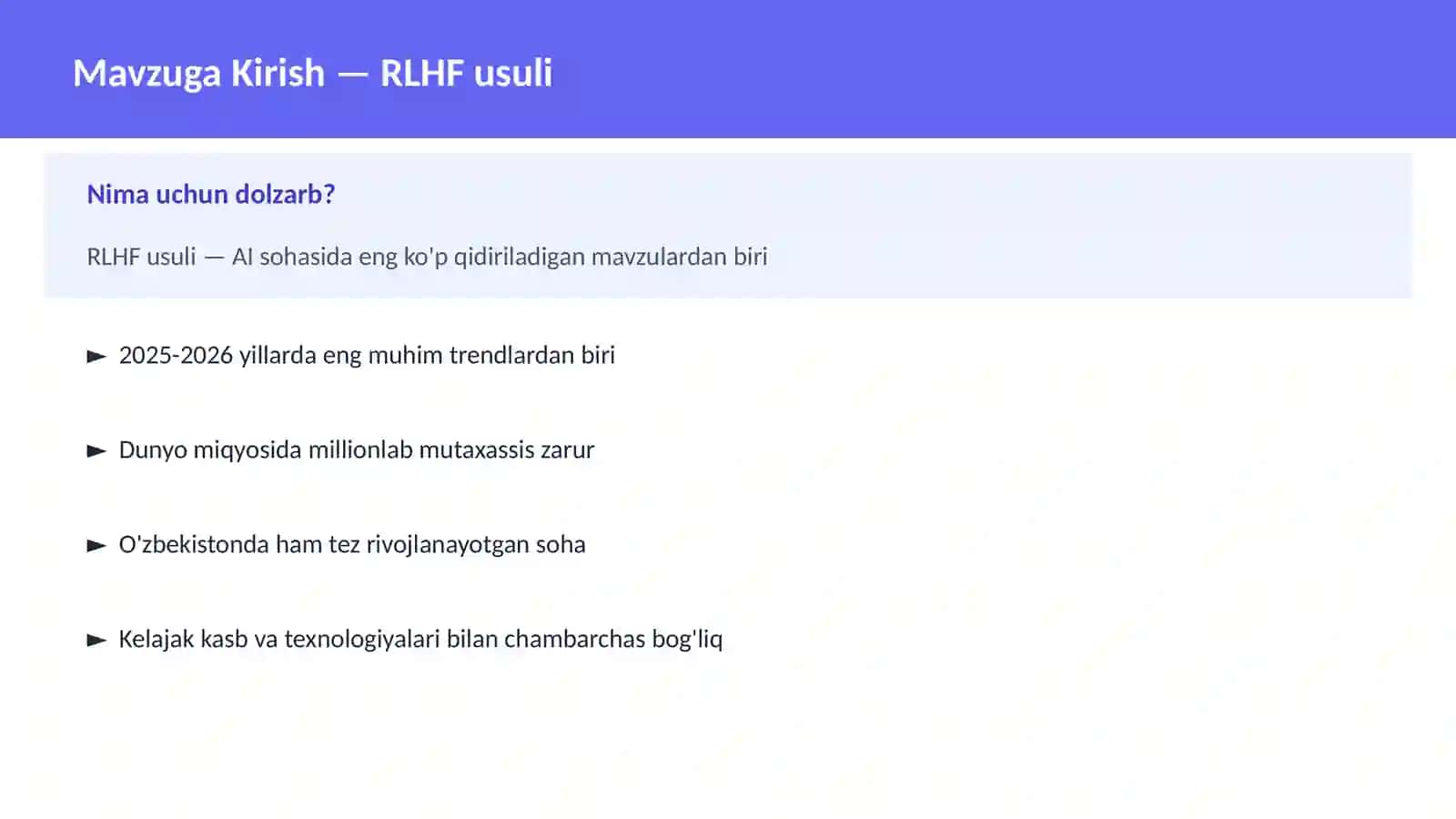 RLHF usuli 2