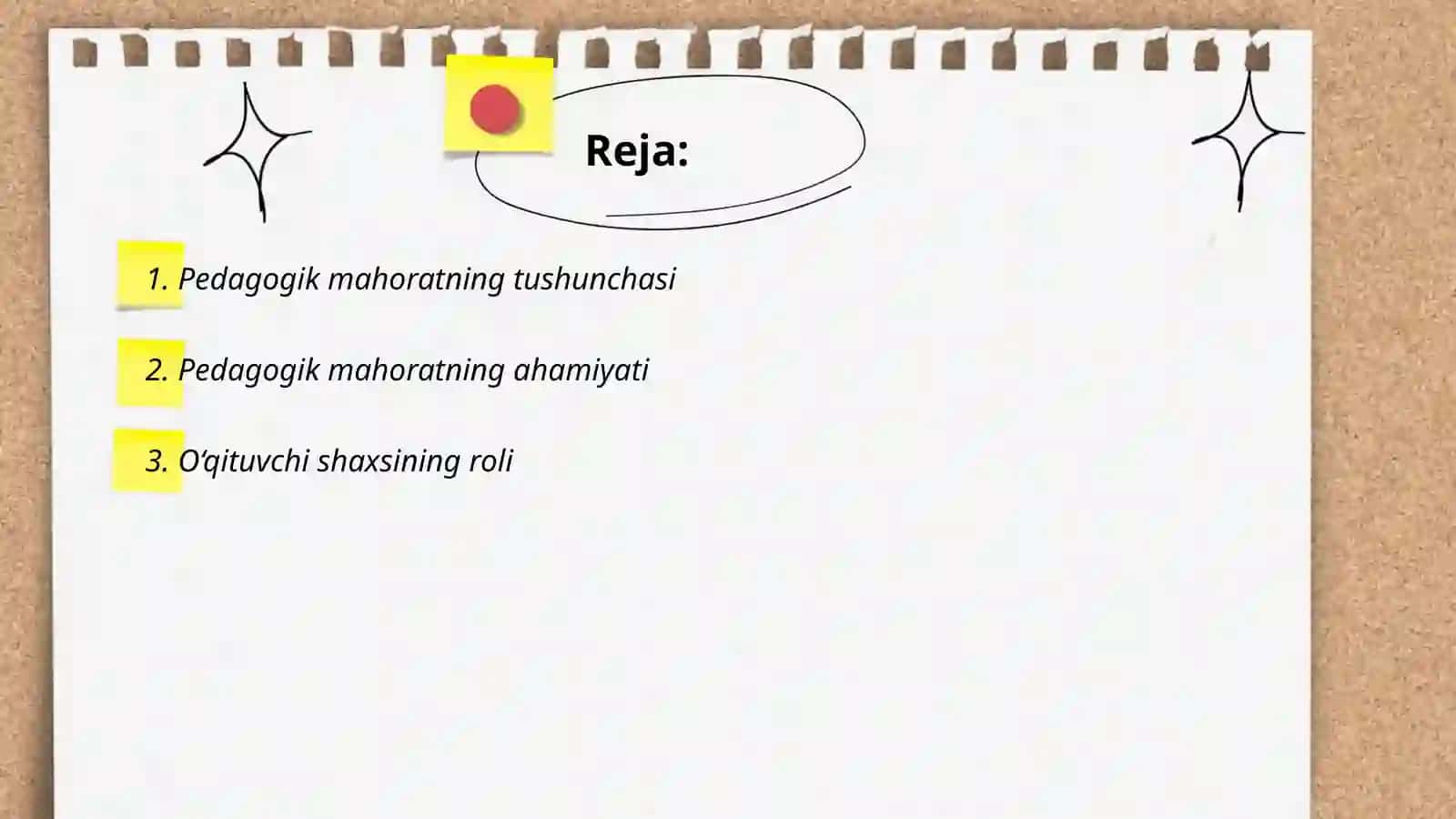 Pedagogik mahorat asoslari va uning tarkibiy qismlari 2