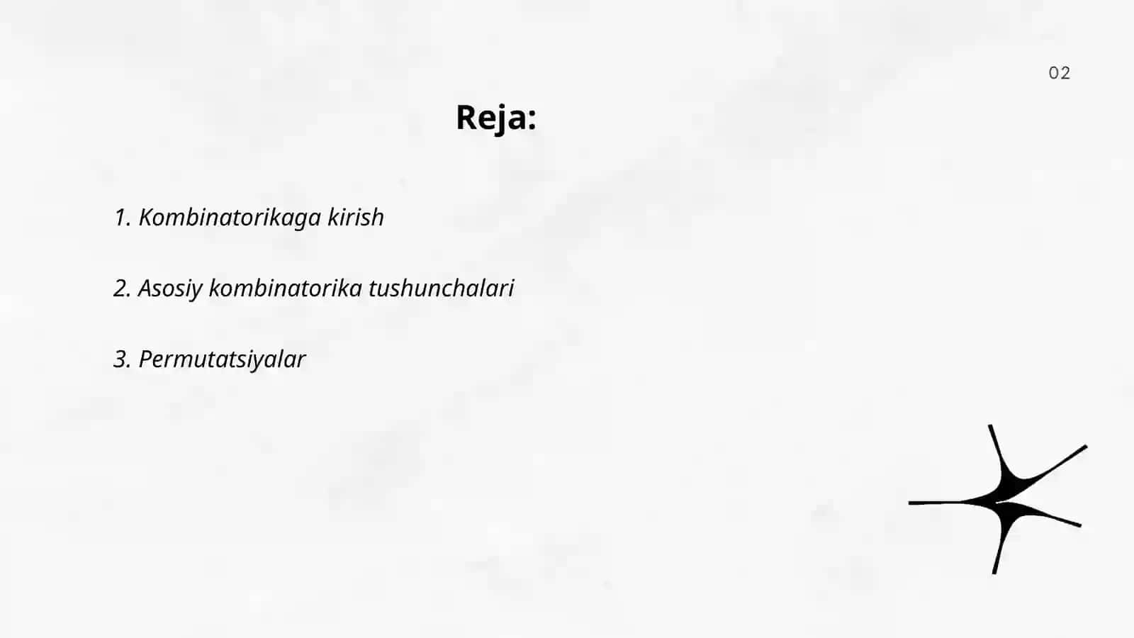 Qiziqarli kombinatorika 2