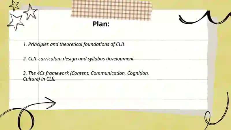 Content and language integrated learning 2