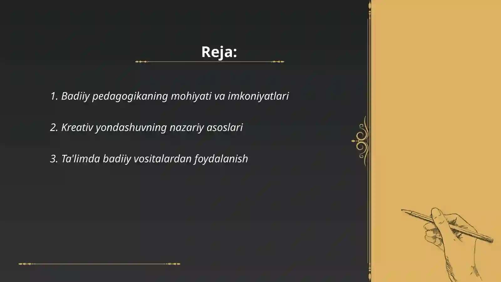 Badiiy pedagogika imkoniyatlaridan foydalanishda kreativ yondashuv 2