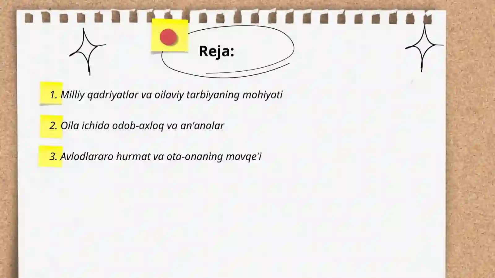 Milliy qadriyatlar asosida oilaviy tarbiya 2