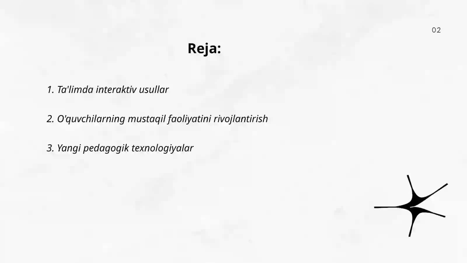 Ta'limda interaktiv usullar 2