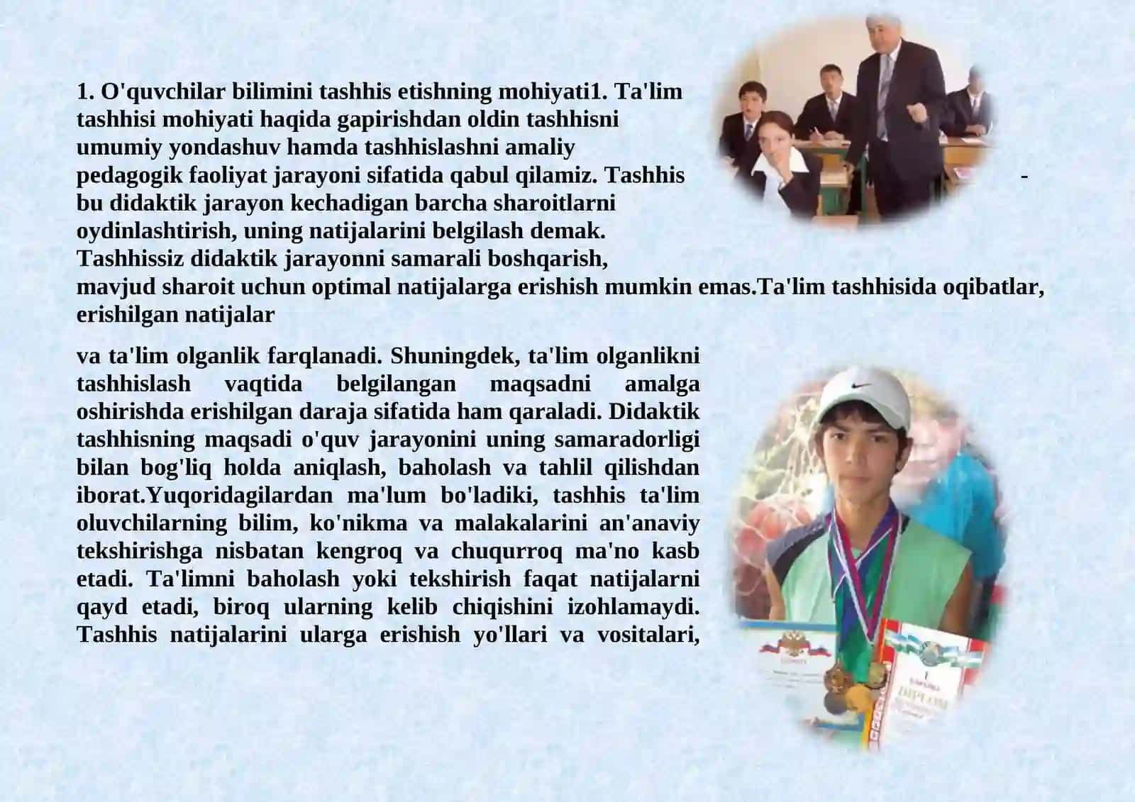 Ta’limni tashxis etish va pedagogik diagnostika 2