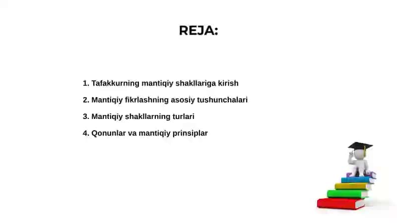 Tafakkurning mantiqiy shakllari va qonunlari 2