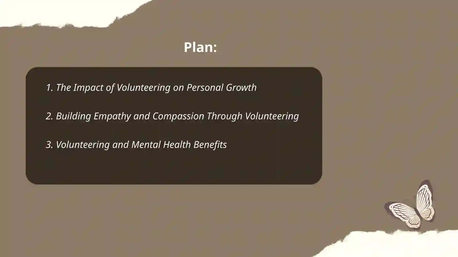 Volunteering: the personal and social benefits 2