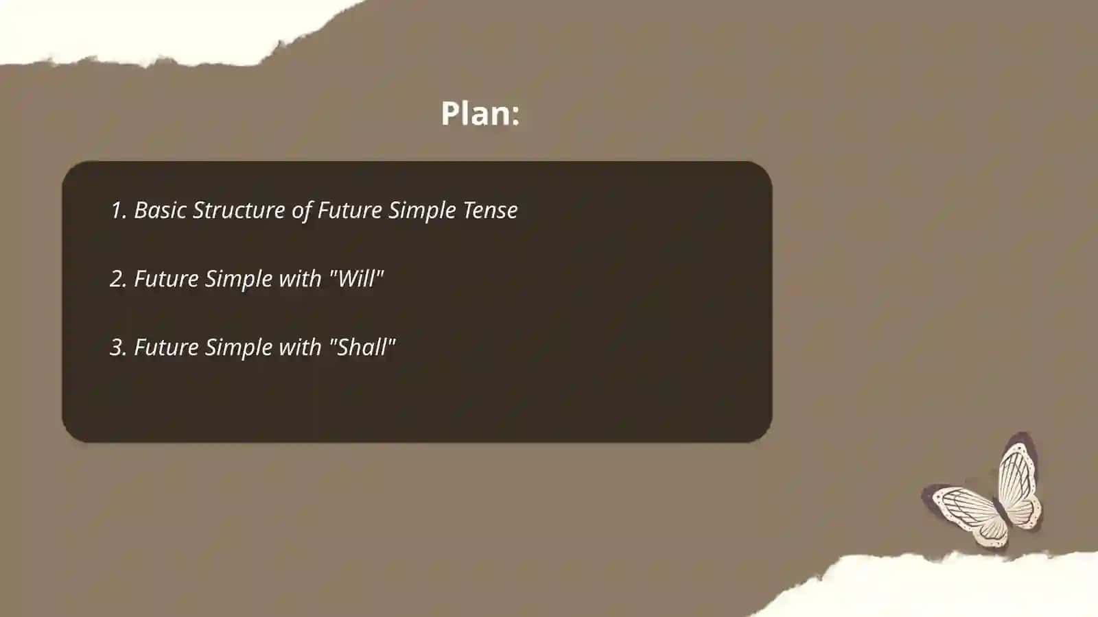 Fture simple 2