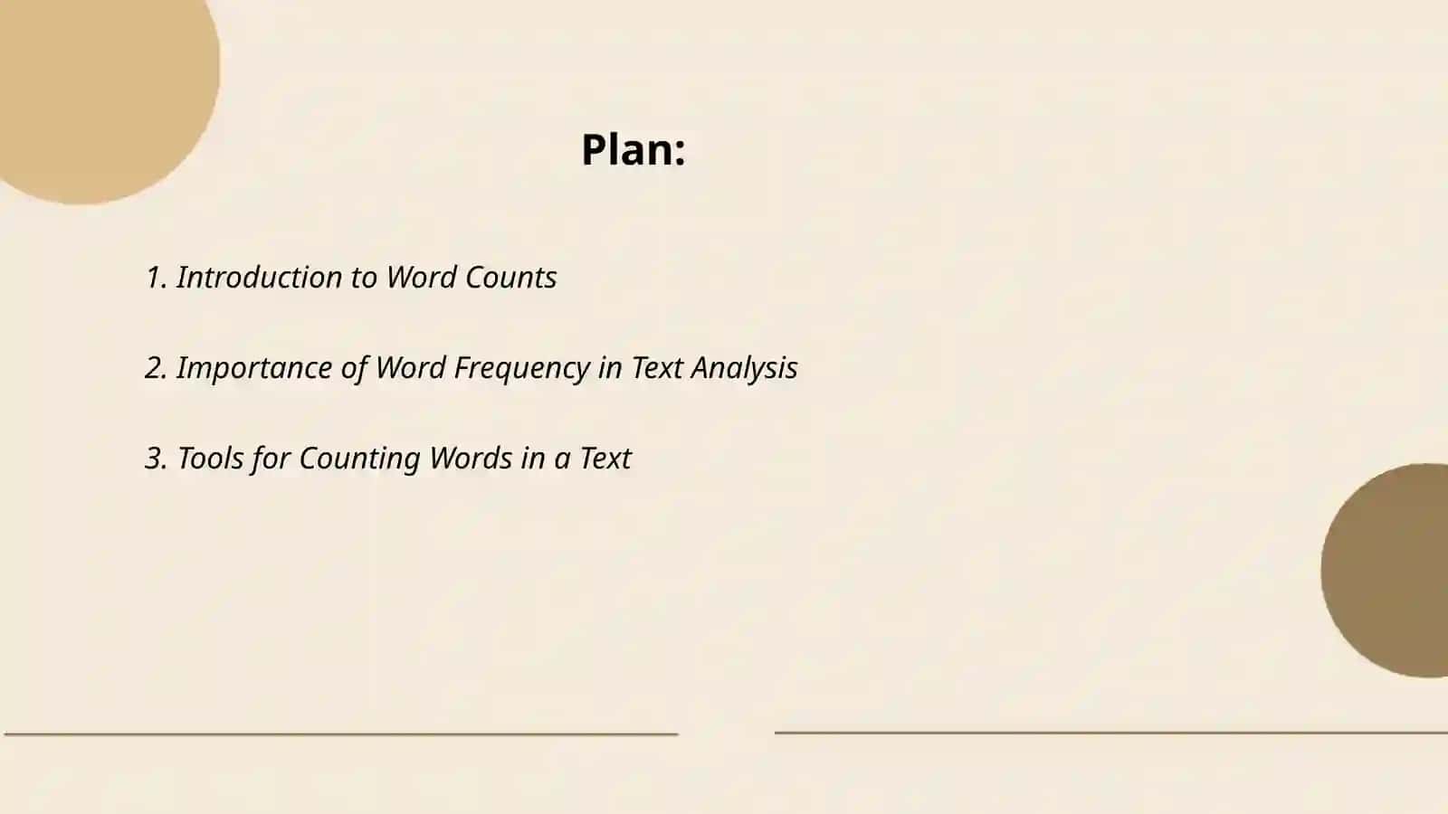 Word Counts and Basic Corpus Tools 2