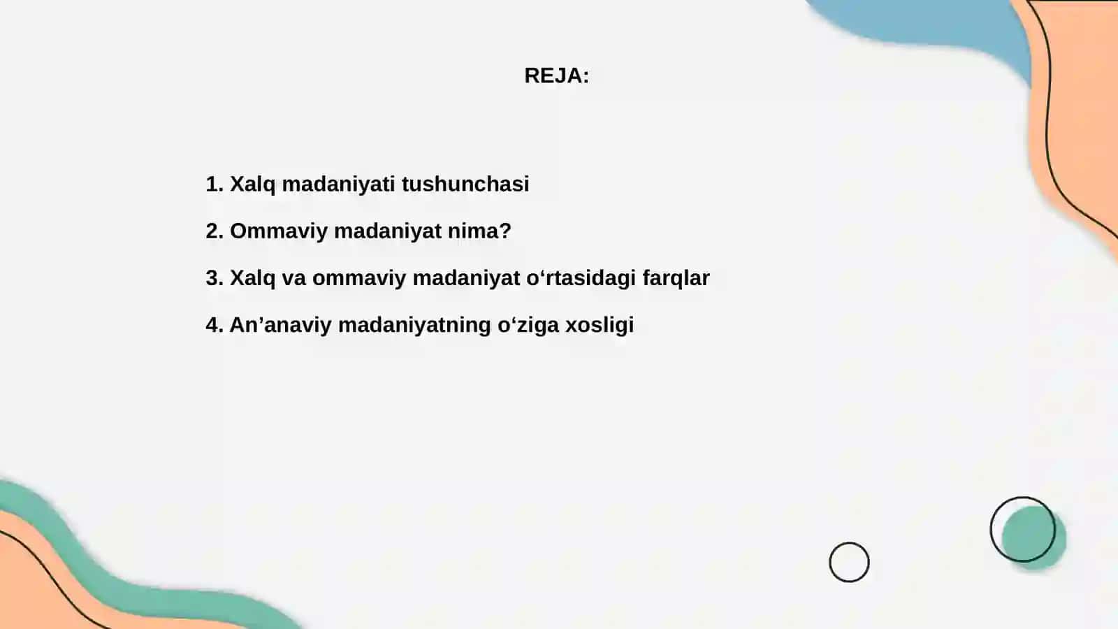 Xalq madaniyati, ommaviy madaniyat 2