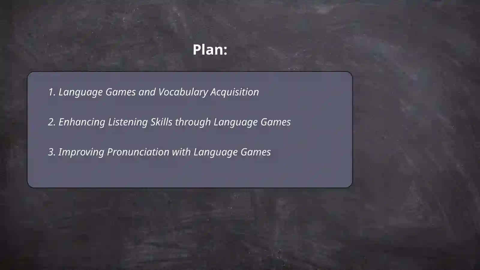 The importance of language games in teaching English 2