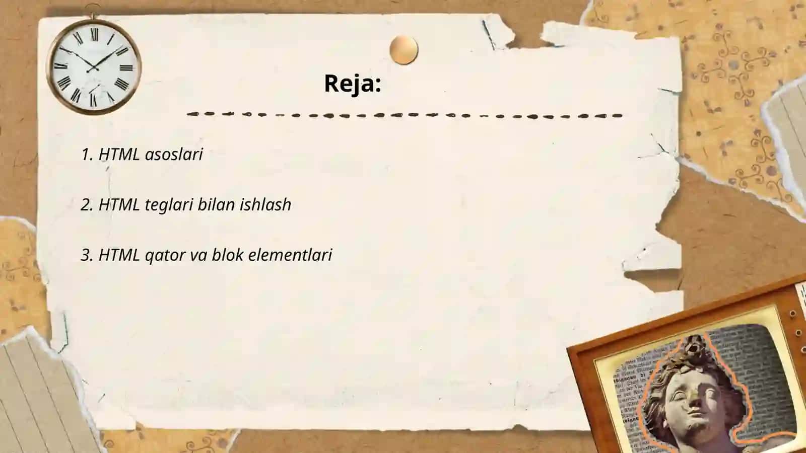 HTML asoslari 2