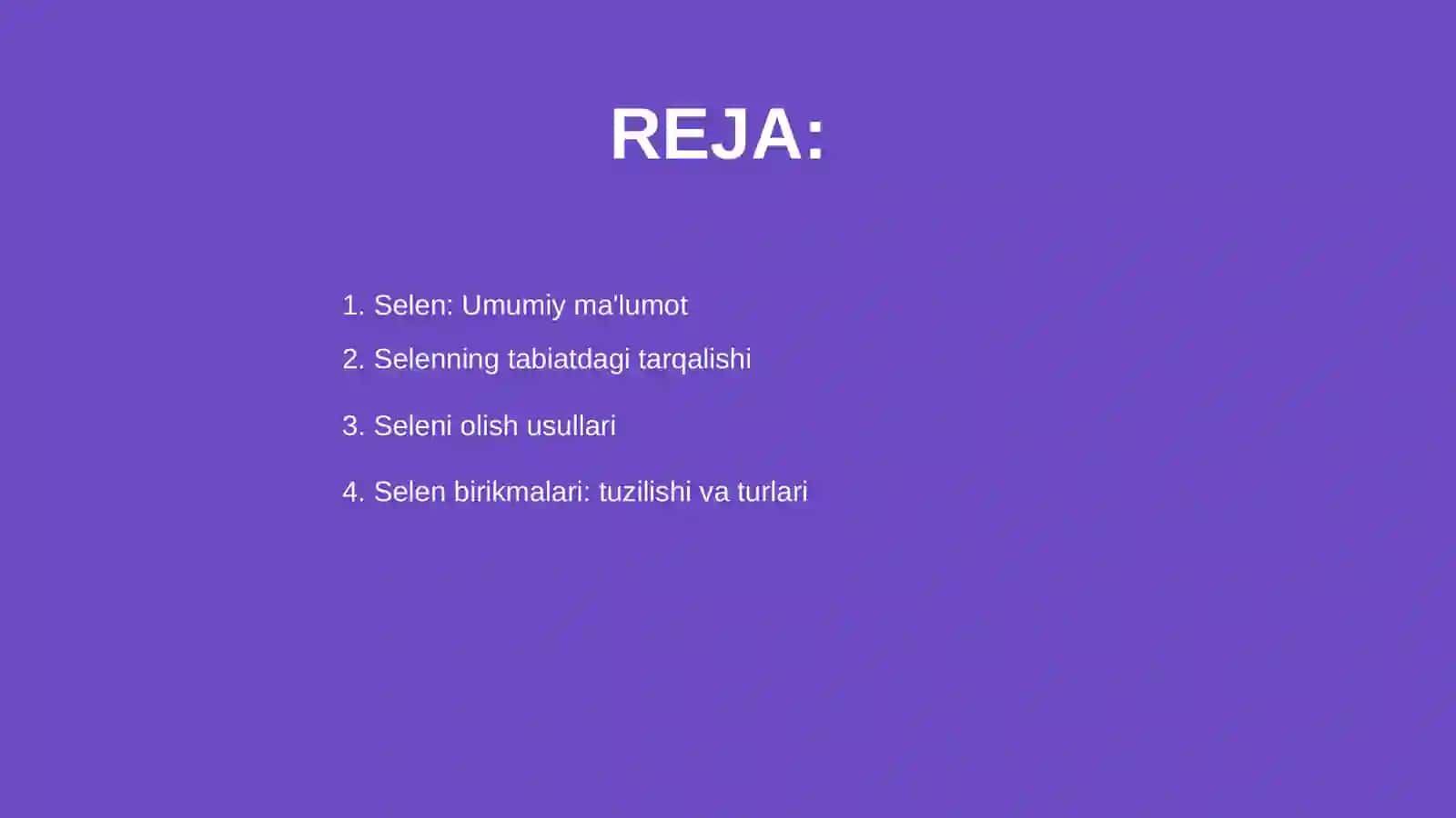 Selen va uning birikmalarini olinish va xossalari 2