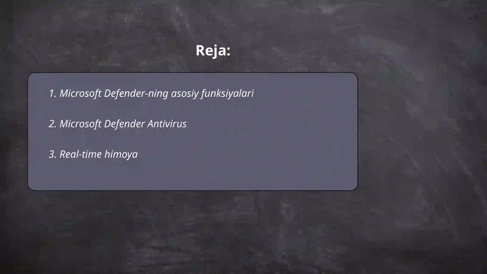 Microsoft Defender (Windows Security) 2