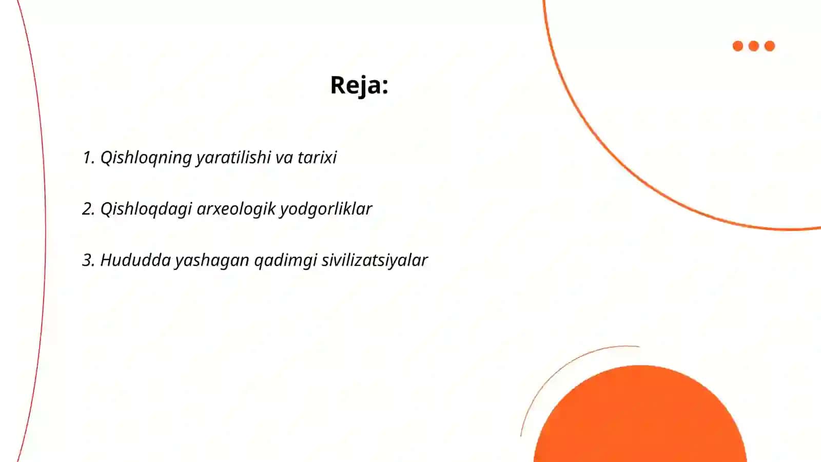 Vatan ostonadan boshlanadi - Qishlog'im tarixi 2