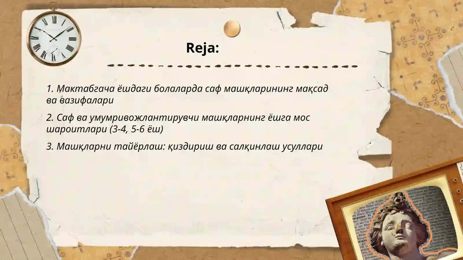 Мактабгача ёшдаги болаларга саф ва умумривожлантирувчи машкларни бажариш 2
