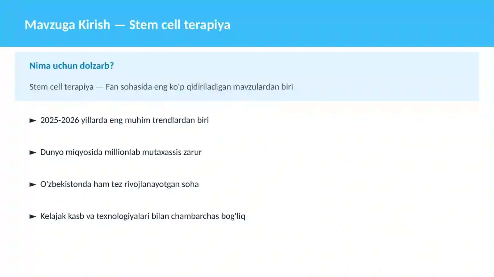 Stem cell terapiya 2