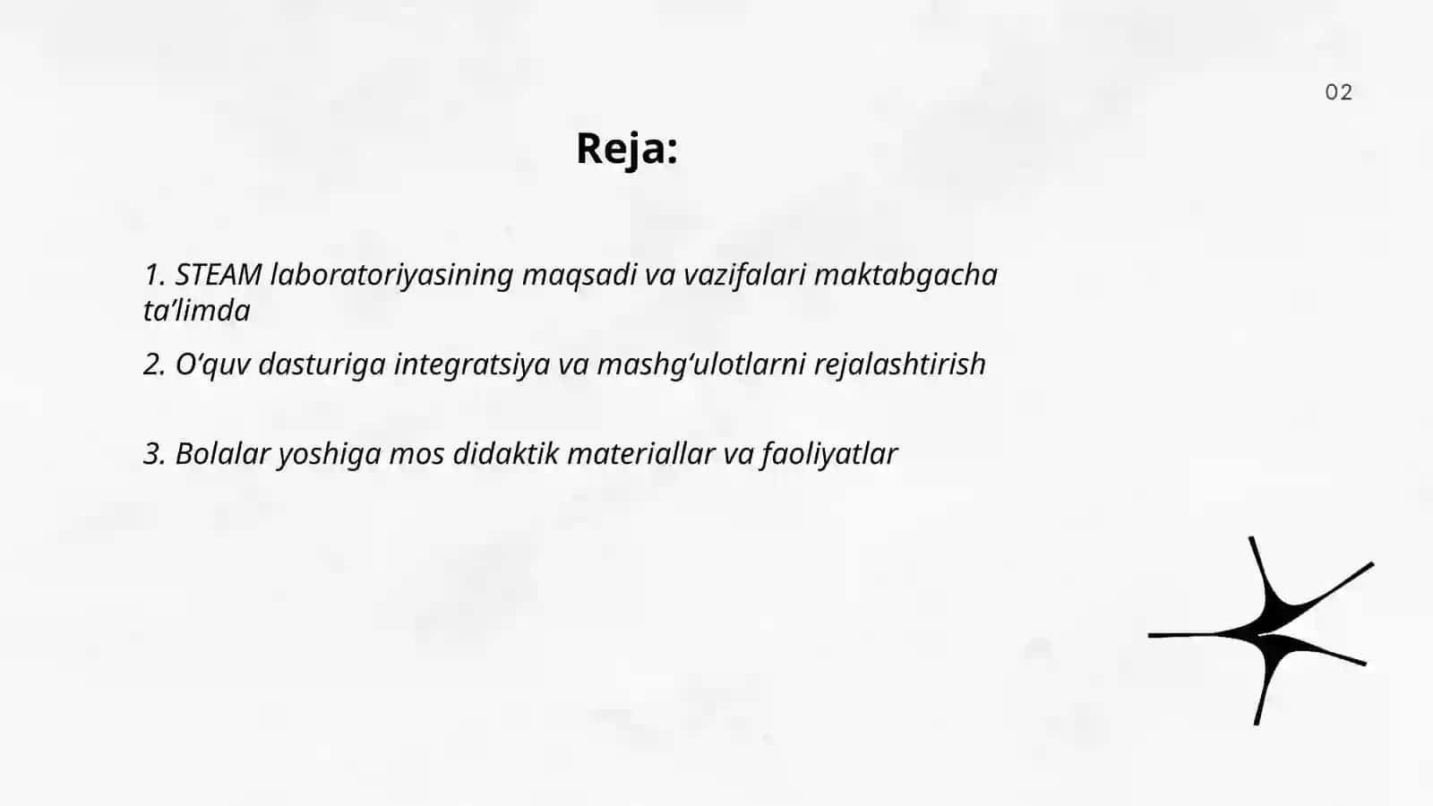 STEAM laboratoriyasi tashkil etish 2