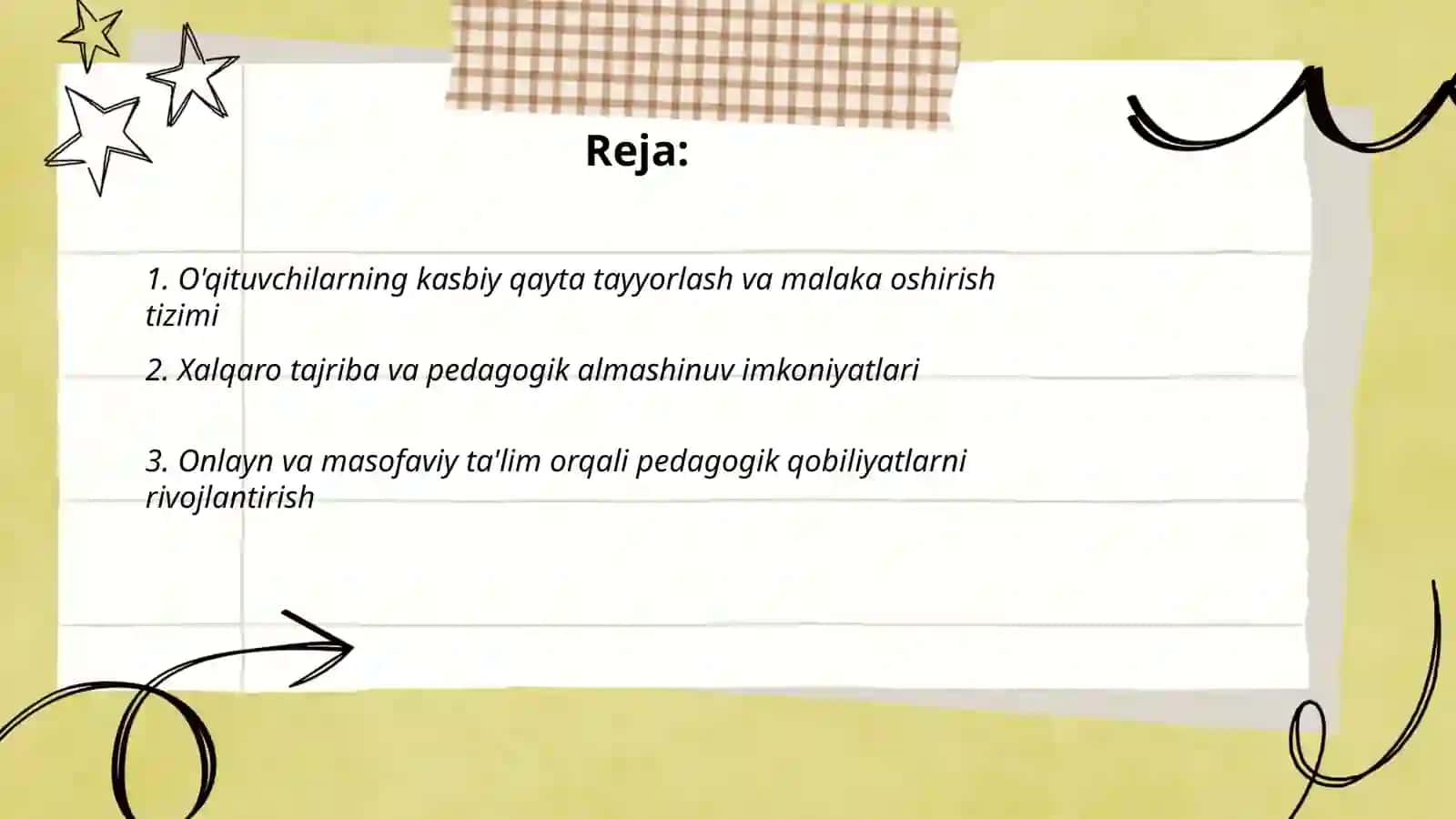 Hozirgi kunda o'qituvchilar pedagogik qobiliyatini shakllantirish imkoniyatlari 2
