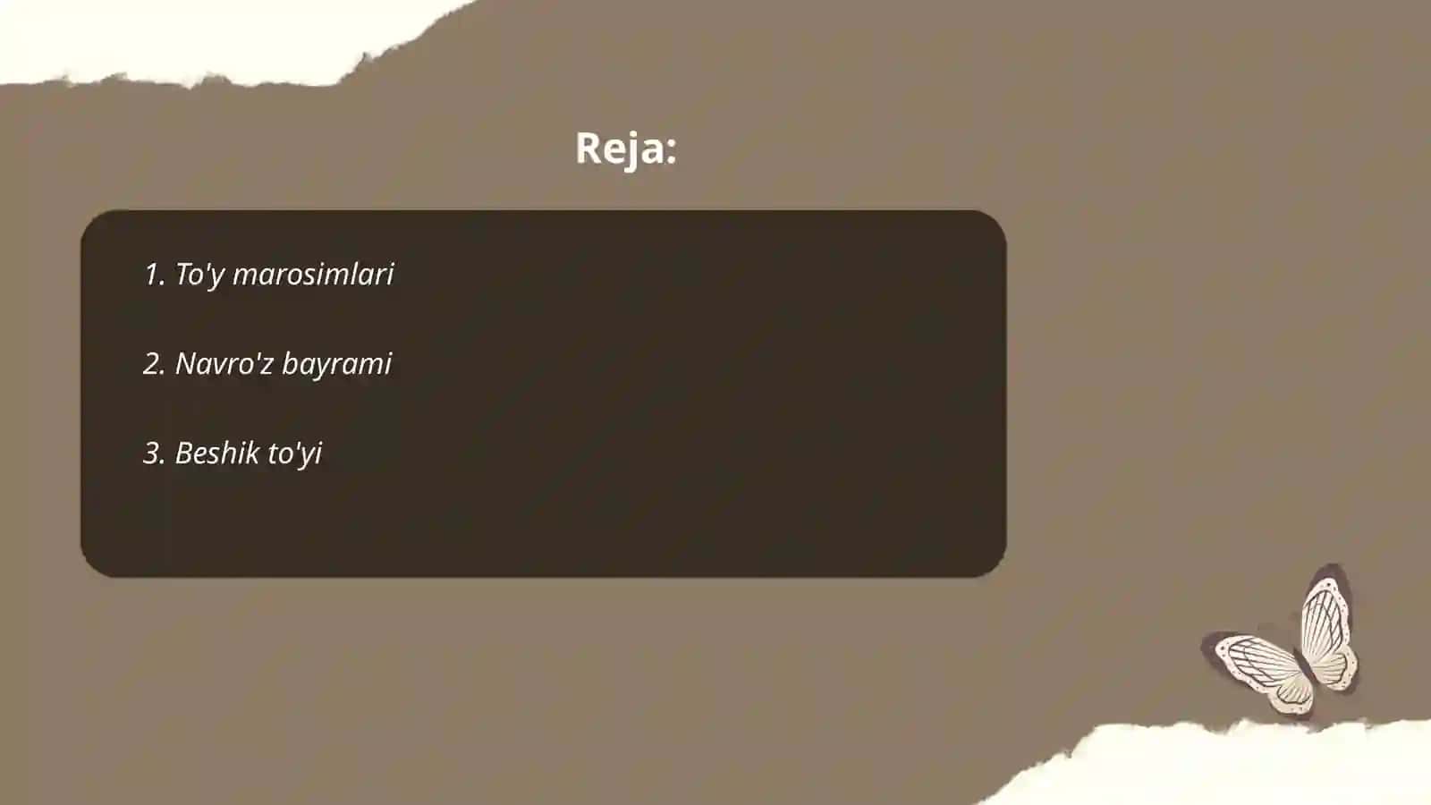 To'y marosimlari 2