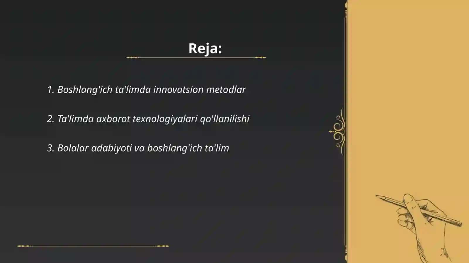 Boshlang'ich ta'limda Innovatsion Metodlar 2