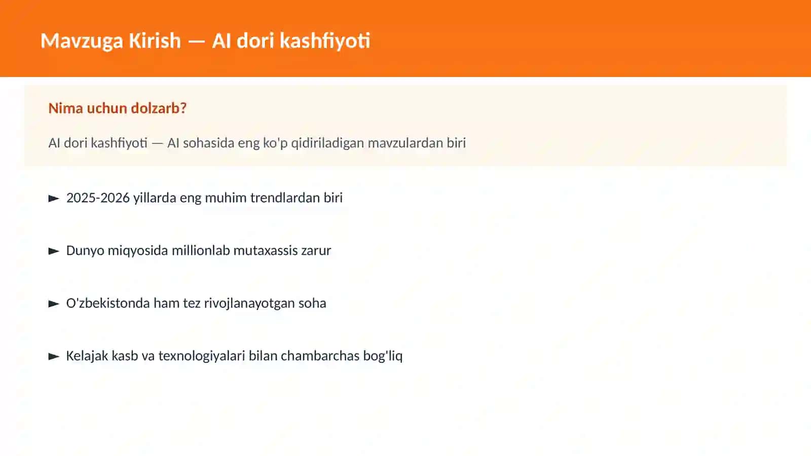 AI dori kashfiyoti 2