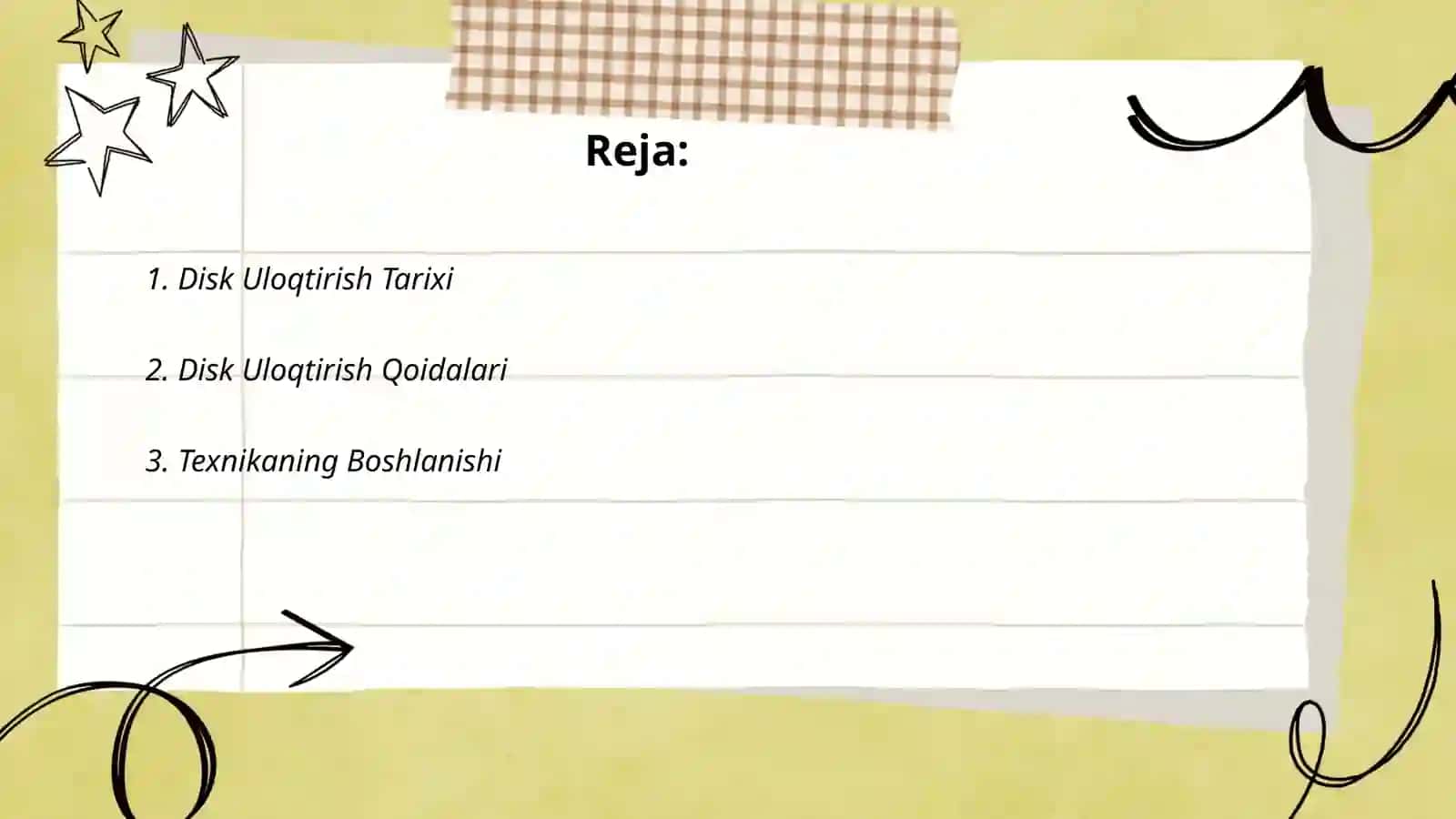 Disk Uloqtirish Texnikasi 2