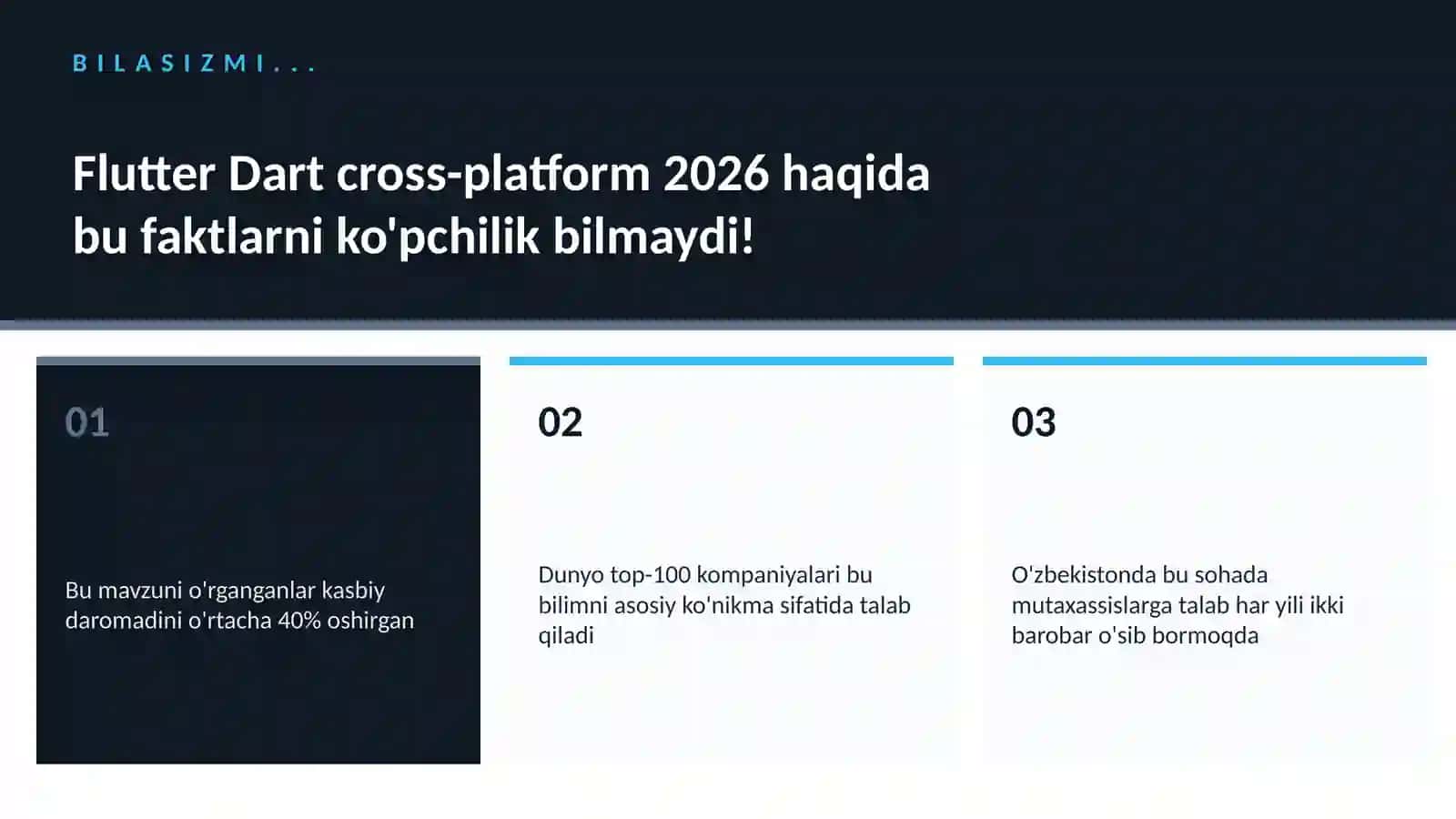 Flutter Dart cross-platform 2026 2