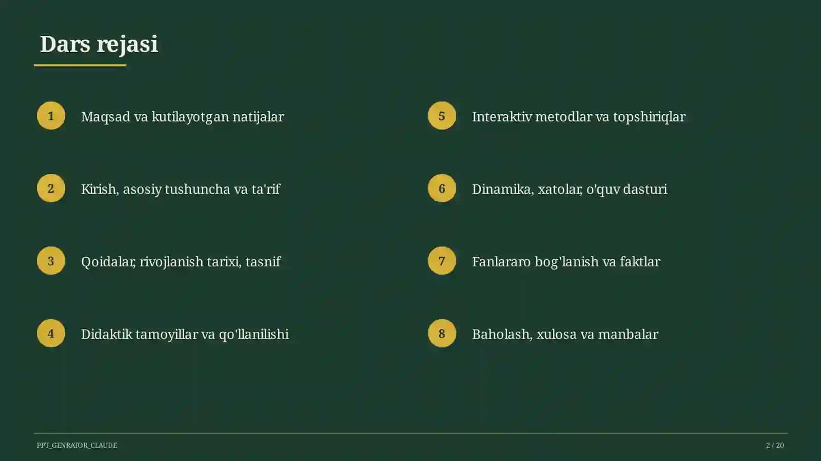 To'g'ri burchakli uchburchak xossalari (7-sinf) 2
