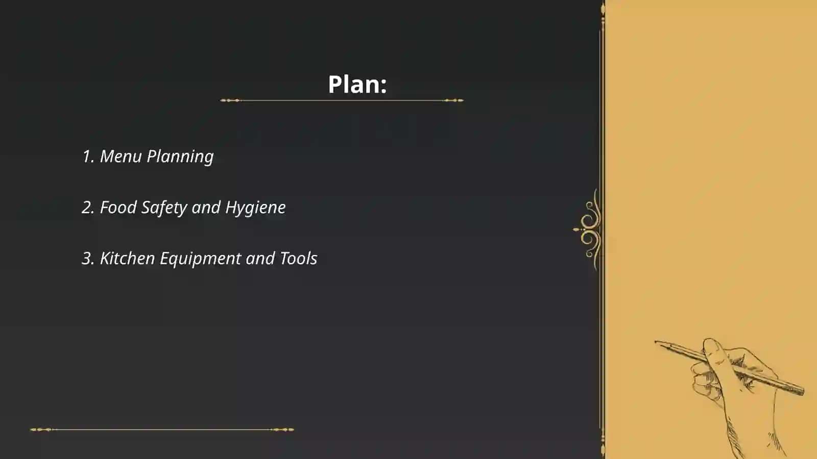 Menu Planning 2