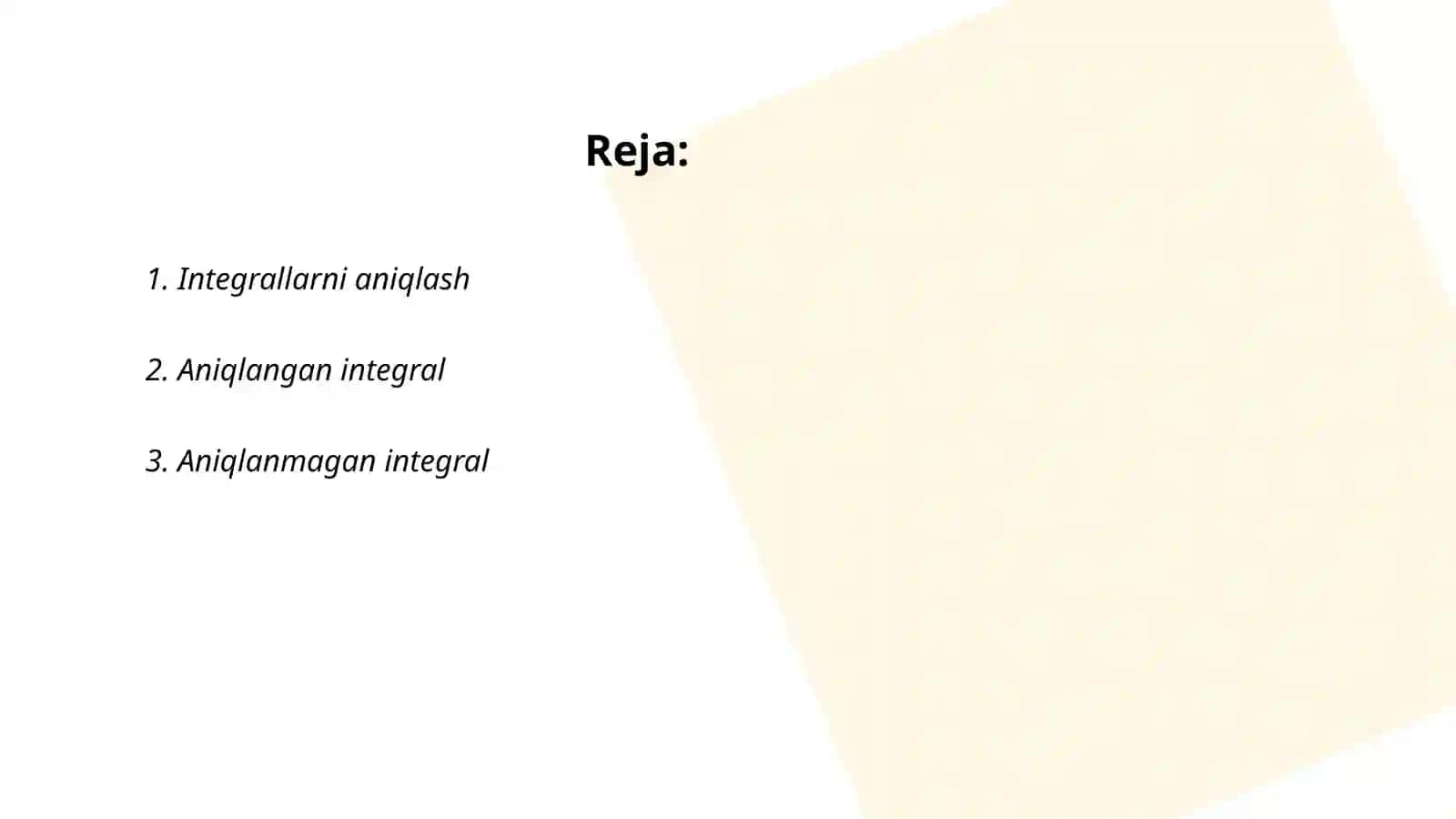 Integral 2