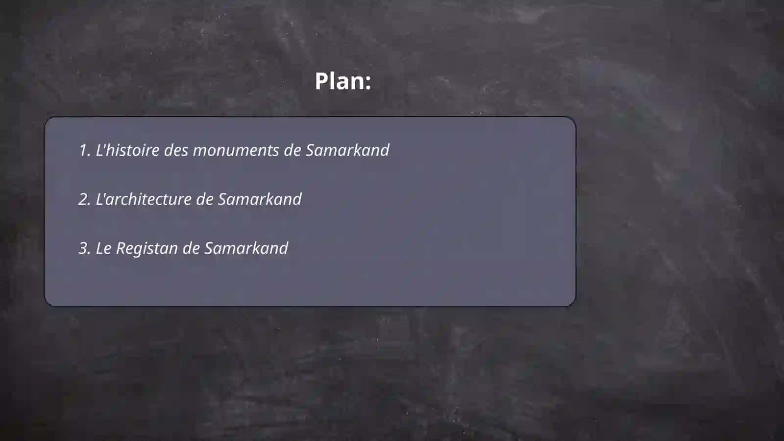 Les monuments historiques de Samarkand 2