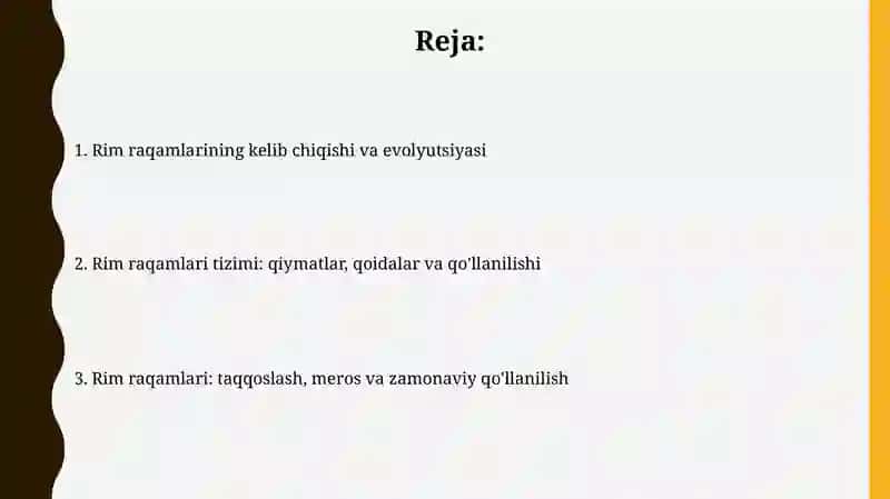 Qadimgi Rim sonlari, ularning yaratilishi ta'rixi 2