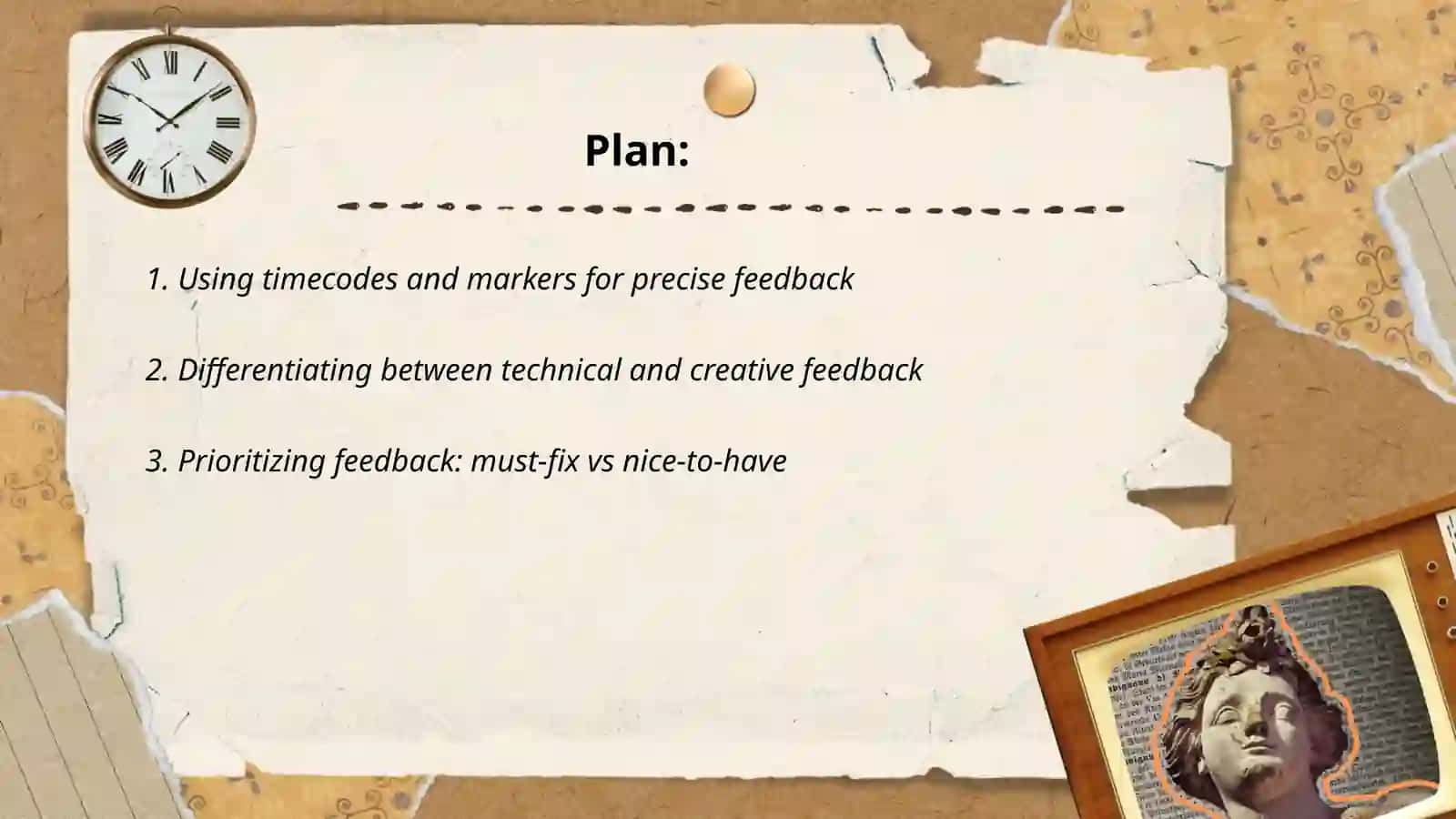 Giving Post-Production Feedback 2