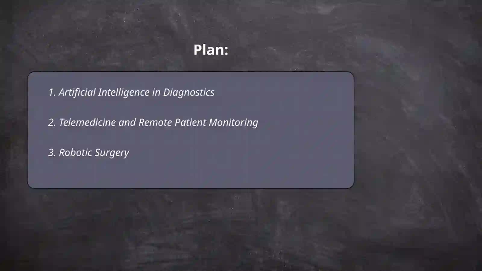 Artificial Intelligence in Diagnostics 2