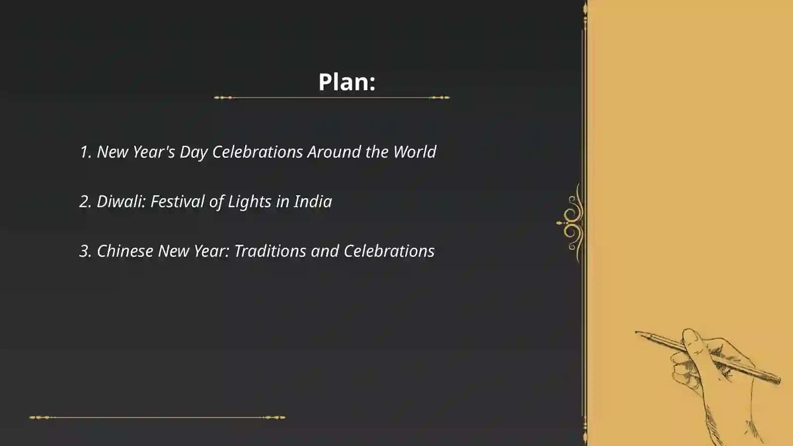 National and international holidays, festivals 2