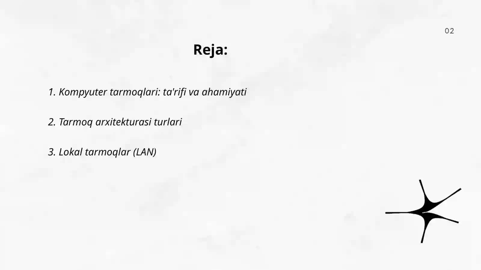 Kompyuter tarmoqlari: ta'rifi va ahamiyati 2