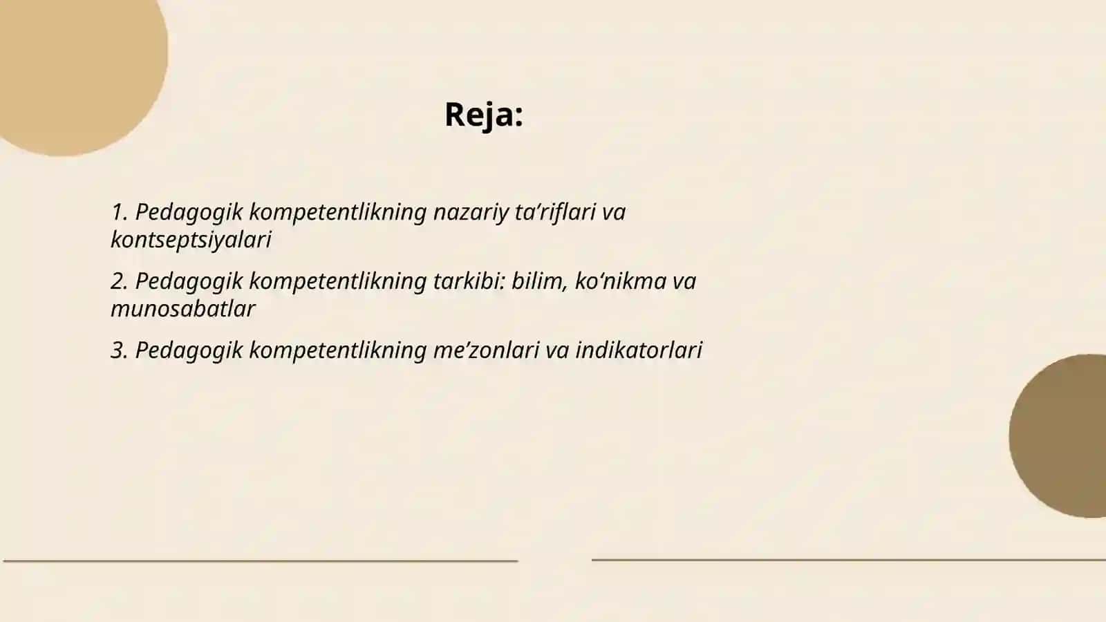 Pedagogik kompetentlikning nazariy-metodologik asoslari 2