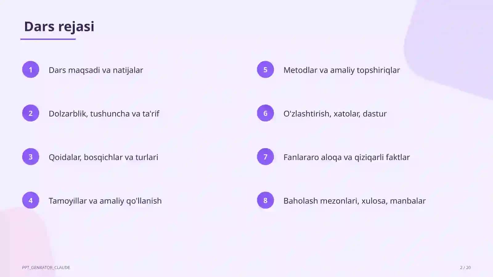 Elektrostatika: elektr maydon va potensial (10-sinf) 2