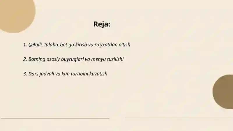 @Aqlli_Talaba_bot 2