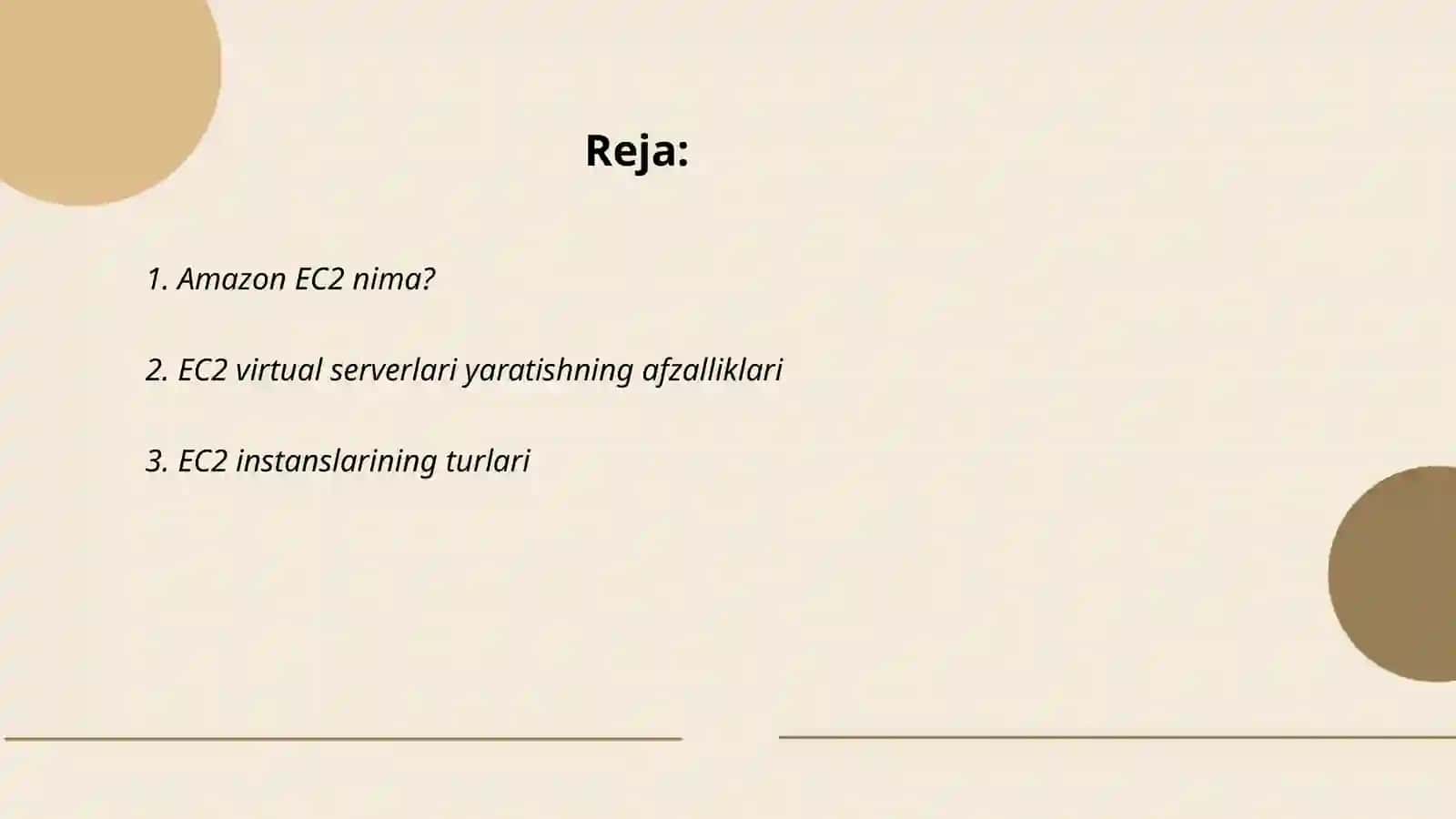 Amazon EC2 virtual serverlar yaratish 2