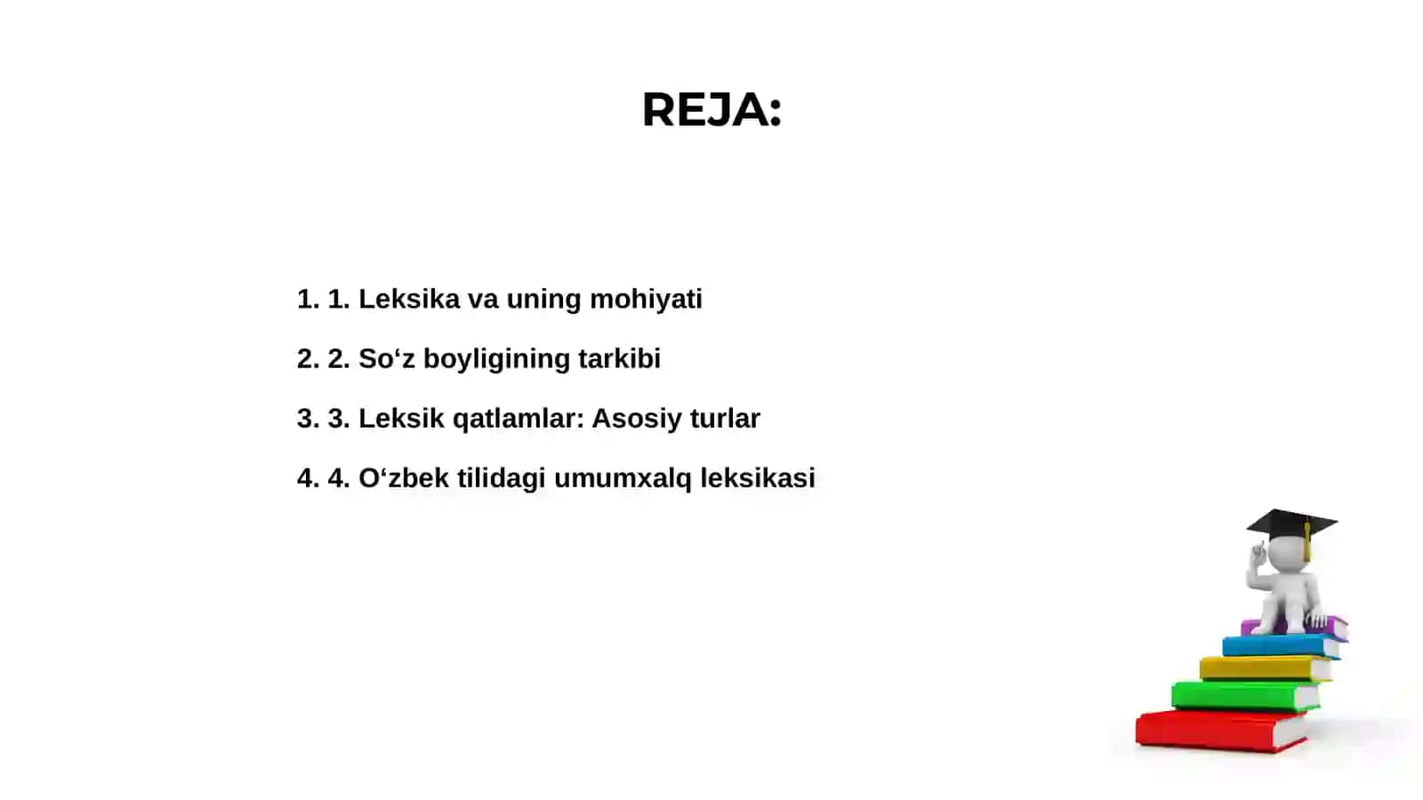 O'zbek tili leksikasi tasnifi 2