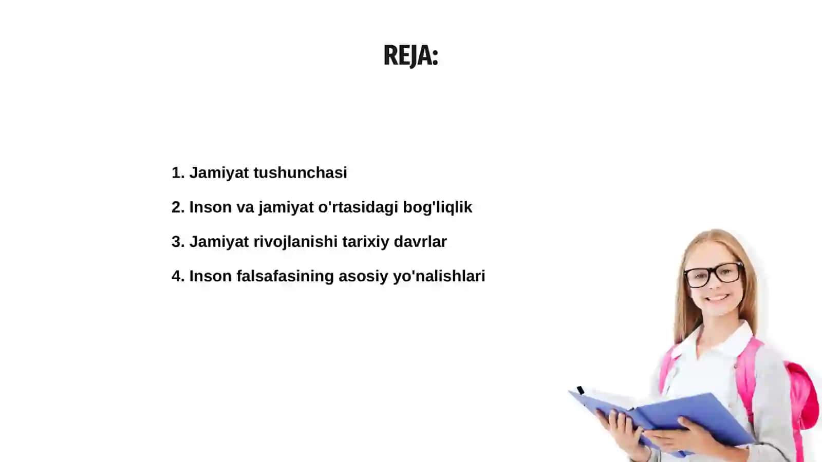 Jamiyat va inson falsafasi 2