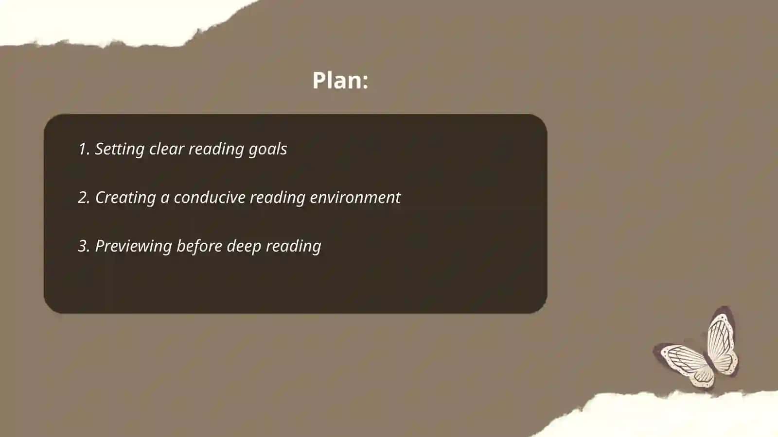 General Reading Tips 2
