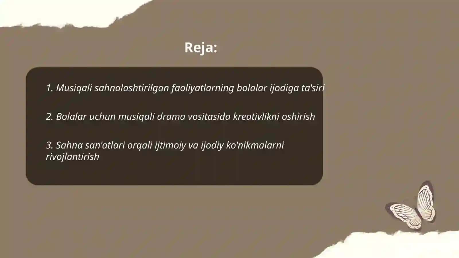 Musiqali Sahnalashtirilgan Faoliyatlar 2