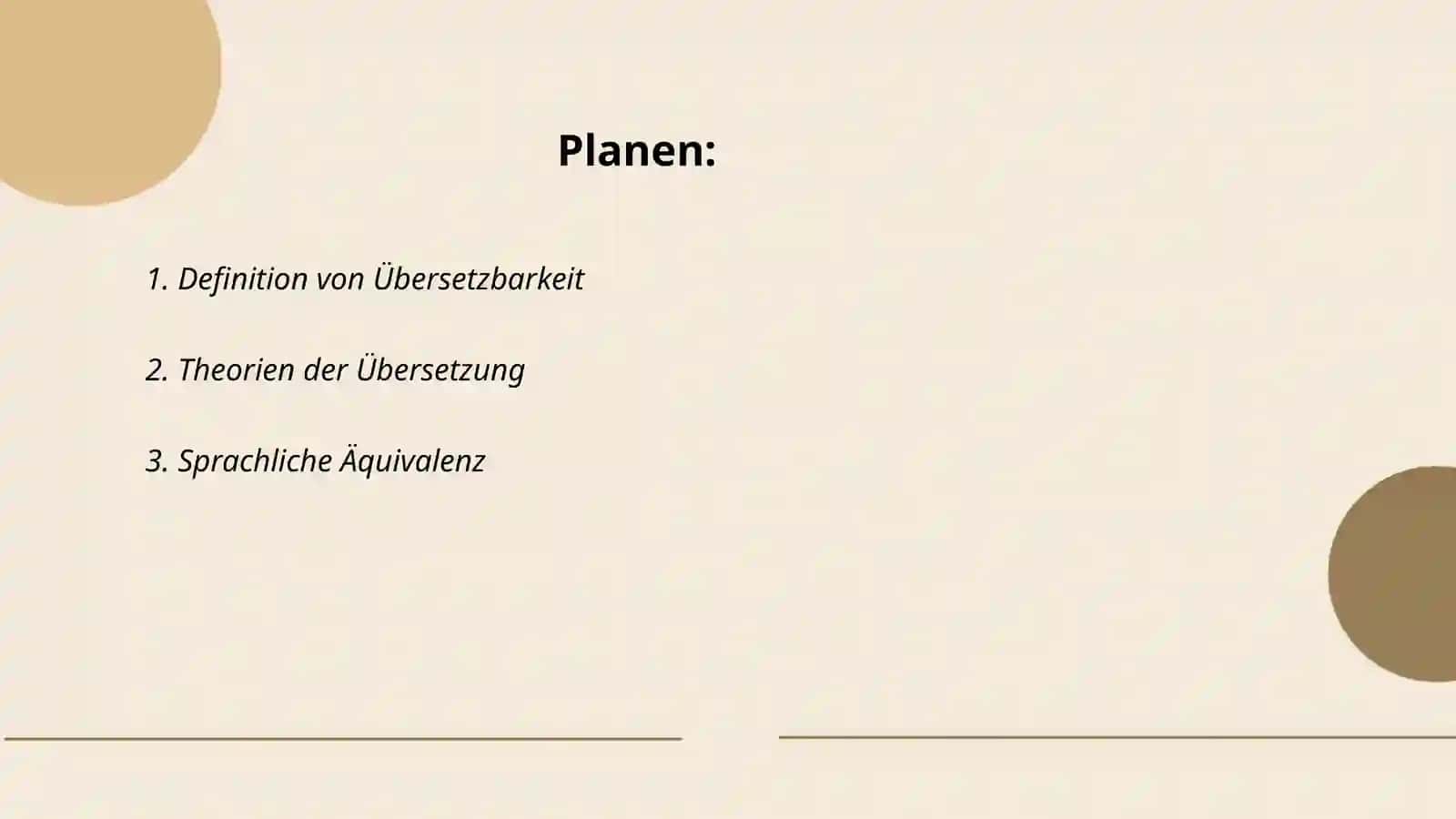 Das Problem der Übersetzbarkeit 2