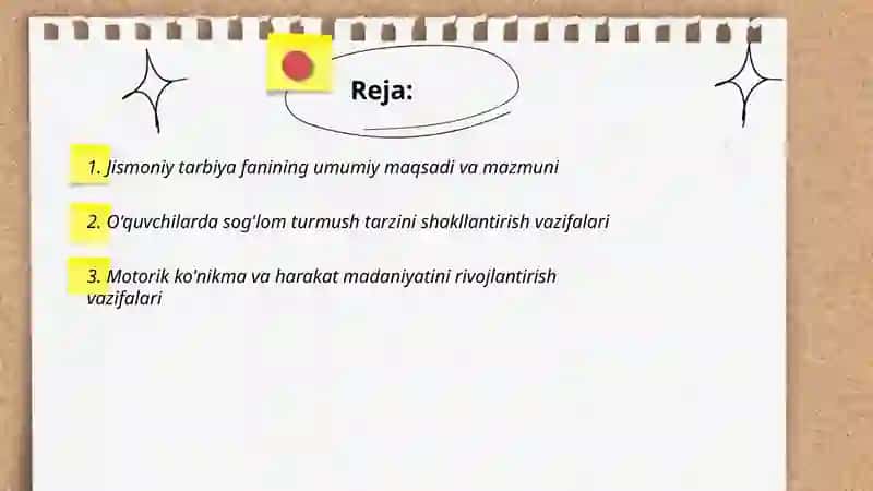 Jismoniy tarbiya gegenasi fanining maqsadi hamda vazifalari 2