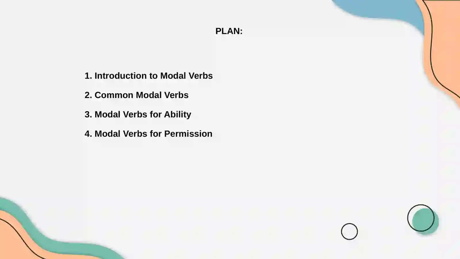 Modal verbs 2