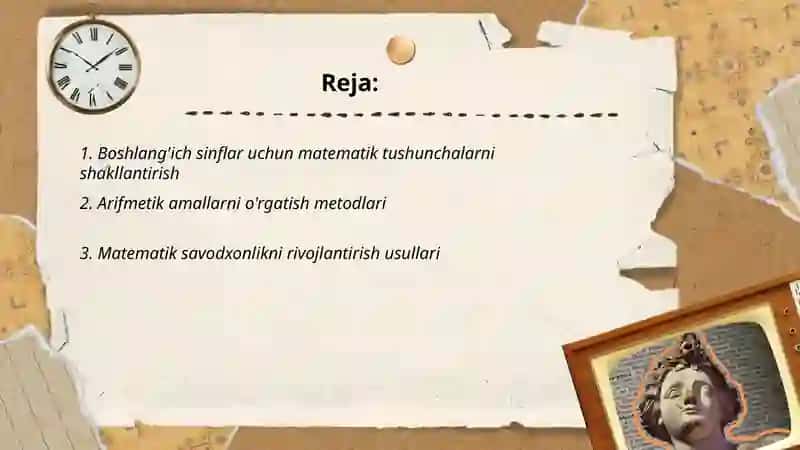 Boshlang'ich sinflarda matematika oqitish metodlari 2