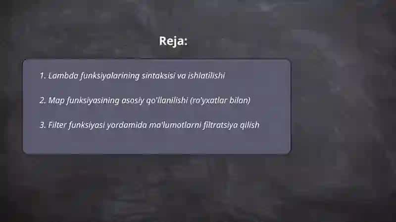 Python dasturlash tili 2